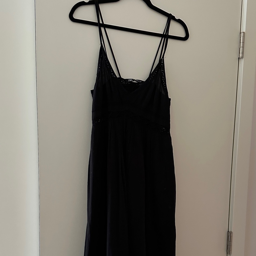 Zara Black Maxi Dress